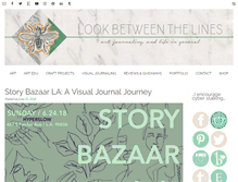 Tablet Screenshot of lookbetweenthelines.com
